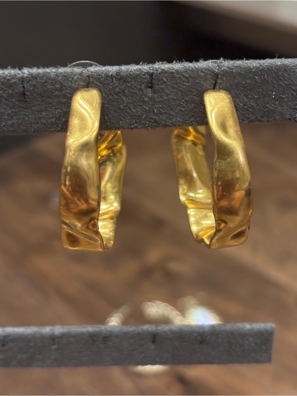 Kendra Scott Gold Textured Twist Hoop Earrings - Women Jewelry
